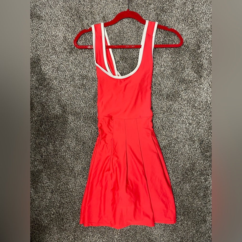 Prince pickleball activewear dress red